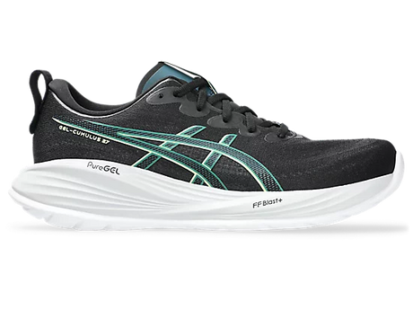M Asics Gel-Cumulus 27 Black Lucid Yellow