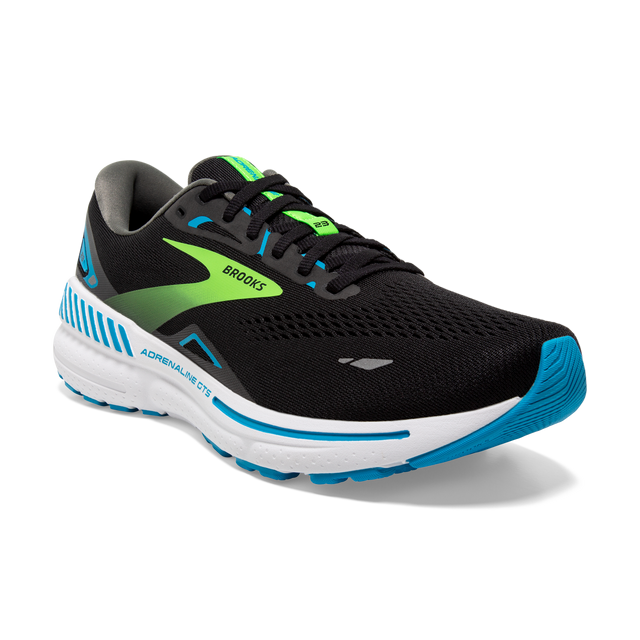 M Brooks Adrenaline GTS 23 Black/Hawaiian Ocean/Green