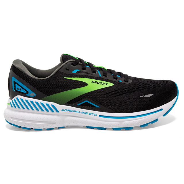 M Brooks Adrenaline GTS 23 Black/Hawaiian Ocean/Green