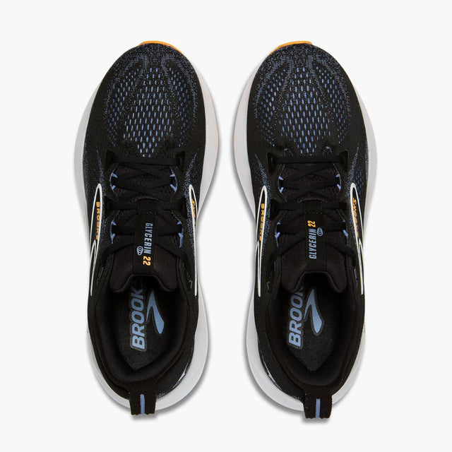 M Brooks Glycerin 22 Black/Country Blue/Orange Pop