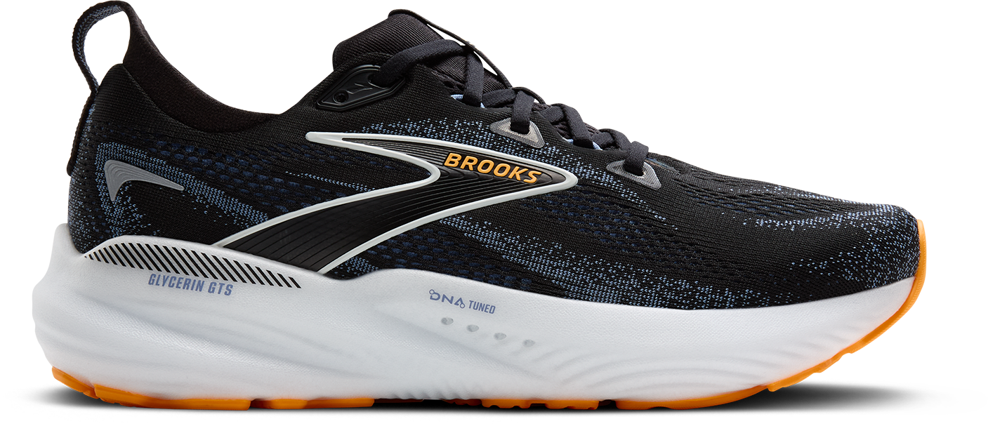 M Brooks Glycerin GTS 22 Black Country Blue Orange Pop