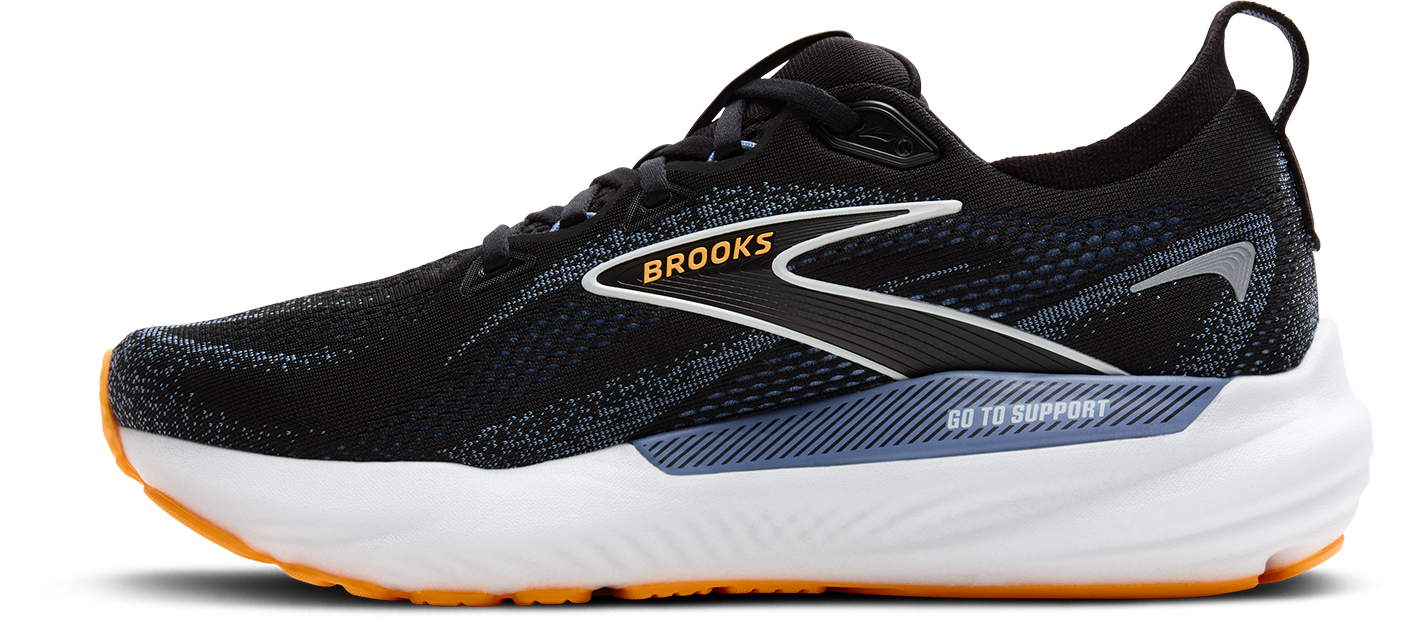 M Brooks Glycerin GTS 22 Black Country Blue Orange Pop