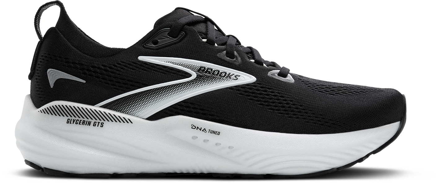 M Brooks Glycerin GTS 22 Black Grey White