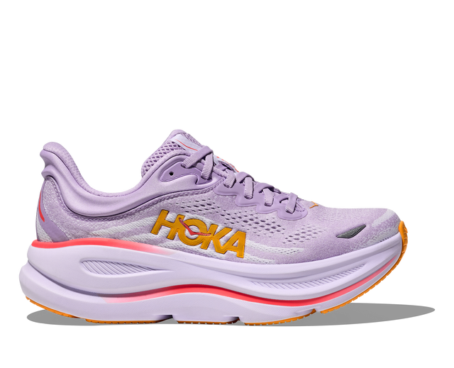 W Hoka Bondi 9 Aster Flower Starlight Glow