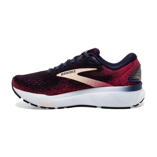 W Brooks Ghost 16 Peacoat/Raspberry/Apricot