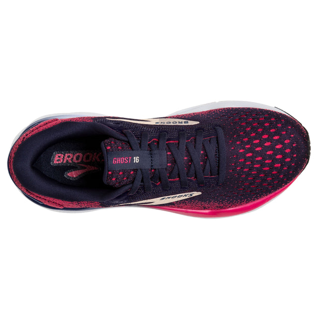W Brooks Ghost 16 Peacoat/Raspberry/Apricot
