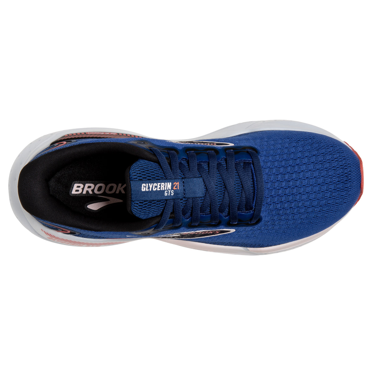 W Brooks Glycerin GTS 21 Blue/Icy Pink/Rose – Frontrunners Footwear