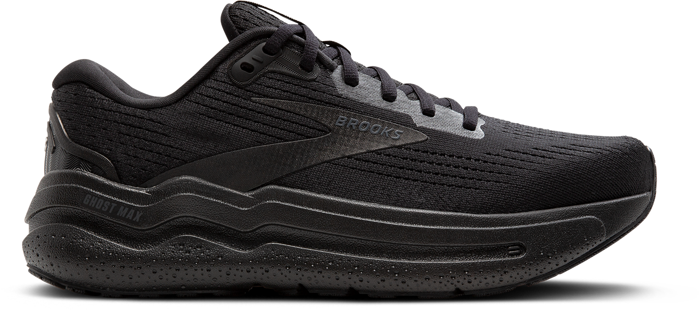 W Brooks Ghost Max 2 Black/Black/Ebony