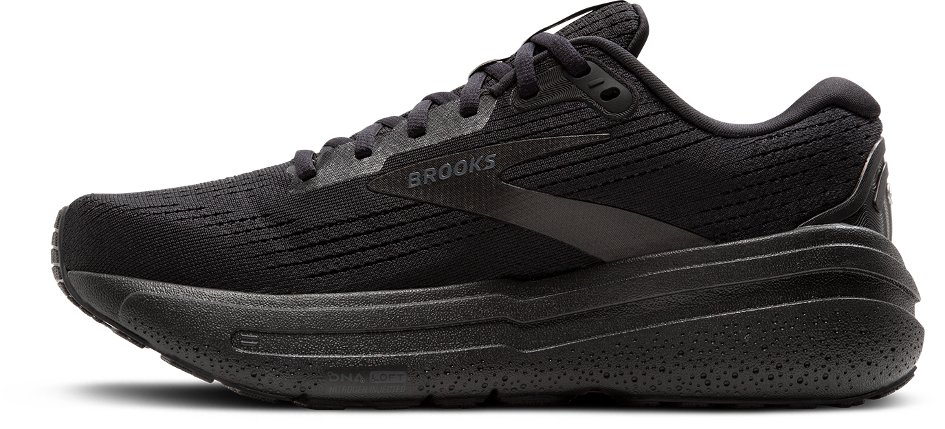 W Brooks Ghost Max 2 Black/Black/Ebony