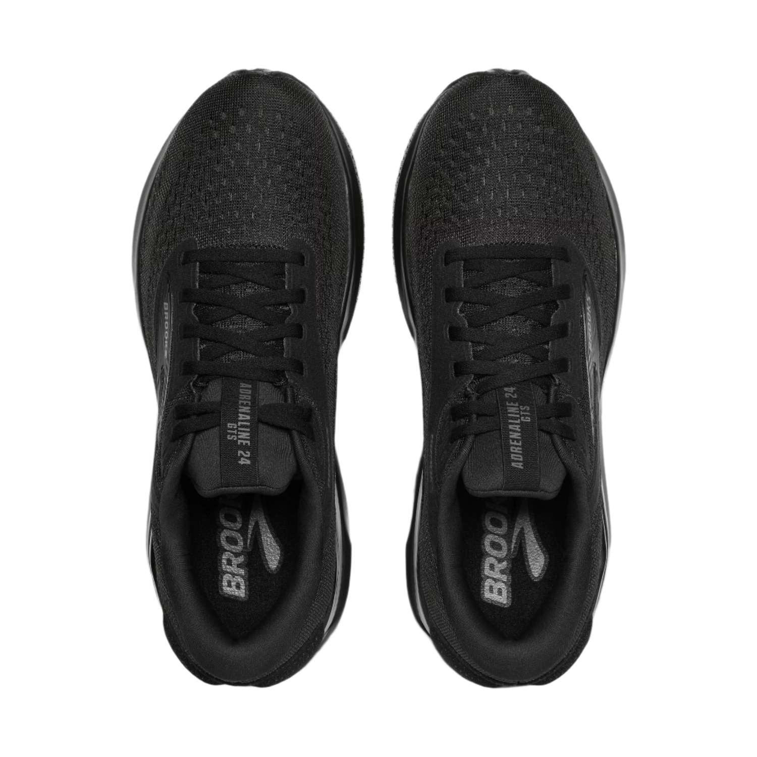 W Brooks Adrenaline GTS 24 Black/Black/Ebony