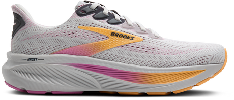 W Brooks Ghost 17 Oyster Apricot Pink
