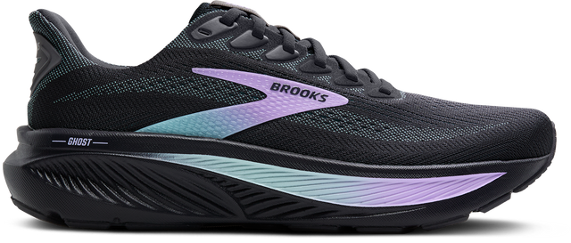 W Brooks Ghost 17 Grey Clearwater Purple