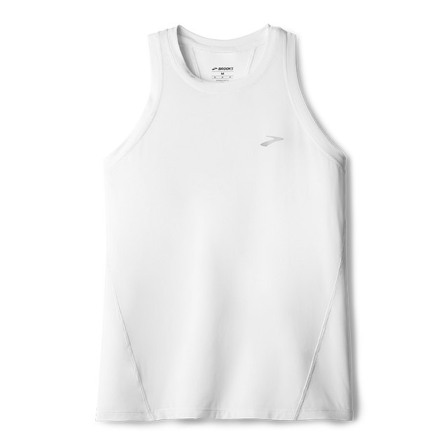 W Brooks Sprint Free Tank 3.0 White