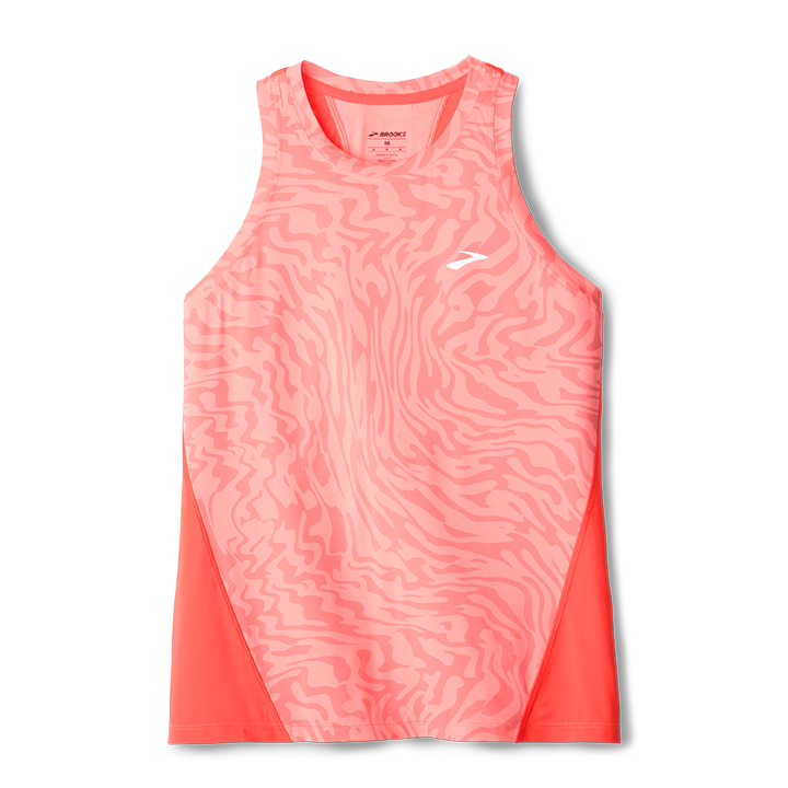W Brooks Sprint Free Tank 3.0 Neo Cayenne