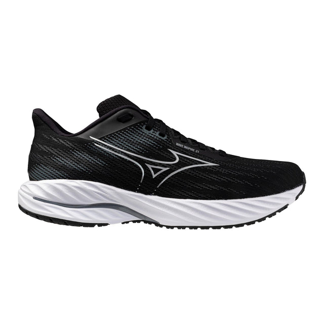 M Mizuno Wave Inspire 21 Black Silver