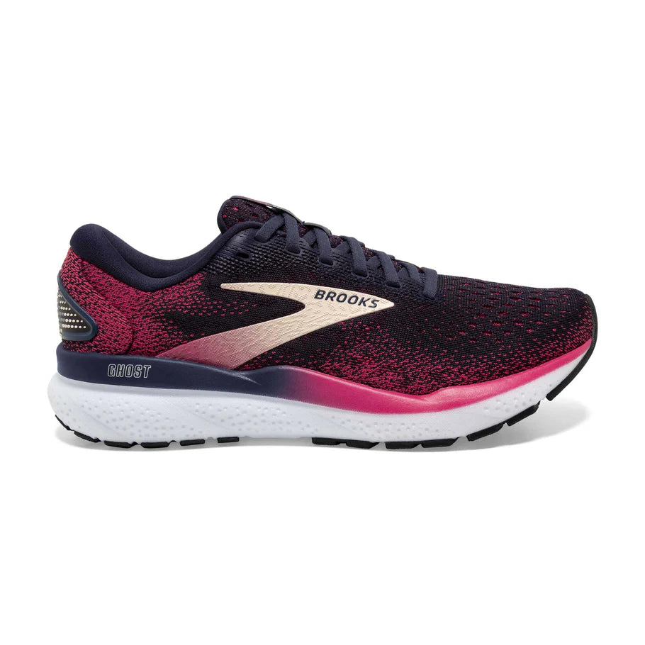 W Brooks Ghost 16 Peacoat/Raspberry/Apricot