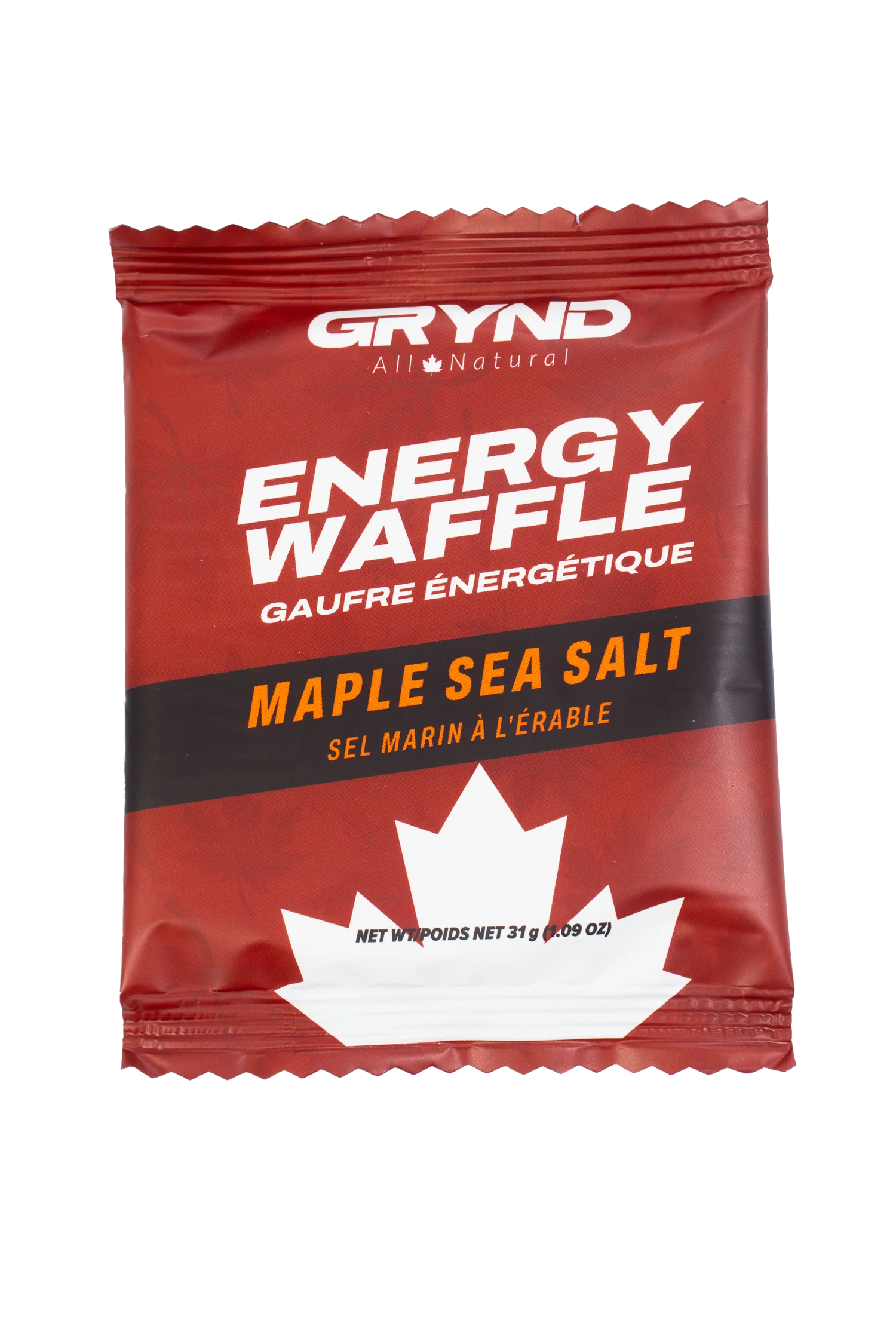Grynd Energy Waffle Maple Sea Salt