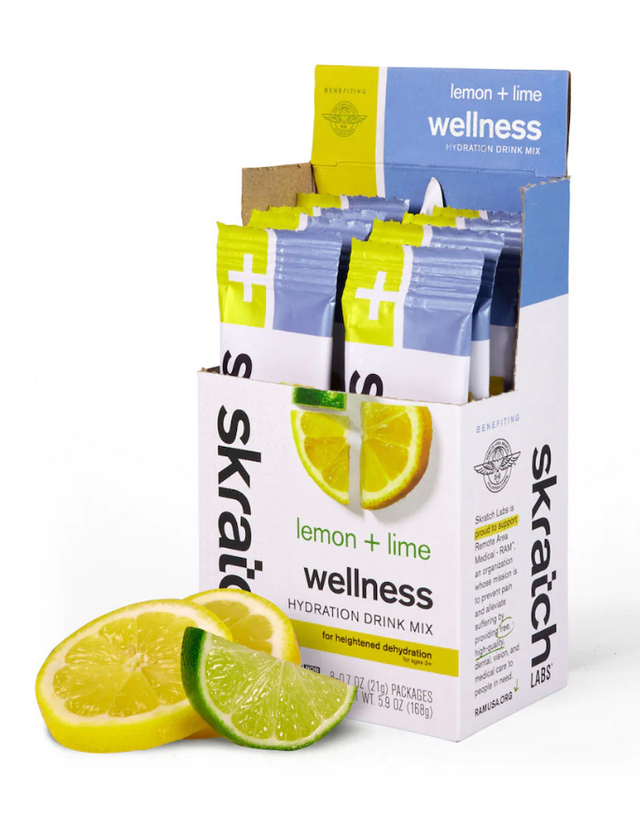 Skratch Labs - Wellness Hydration - Lemon Lime - Single