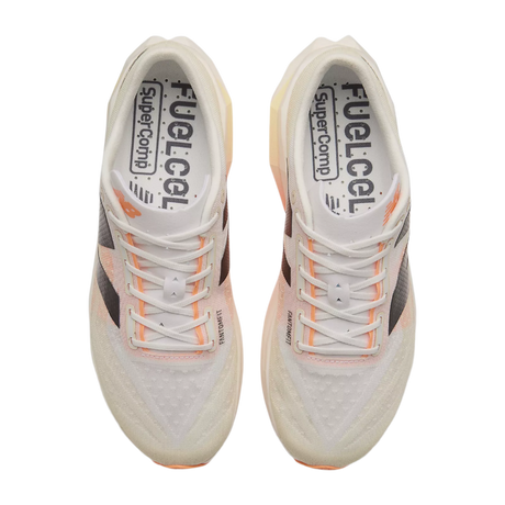 M New Balance Fuelcell SC Elite v4 White Beige