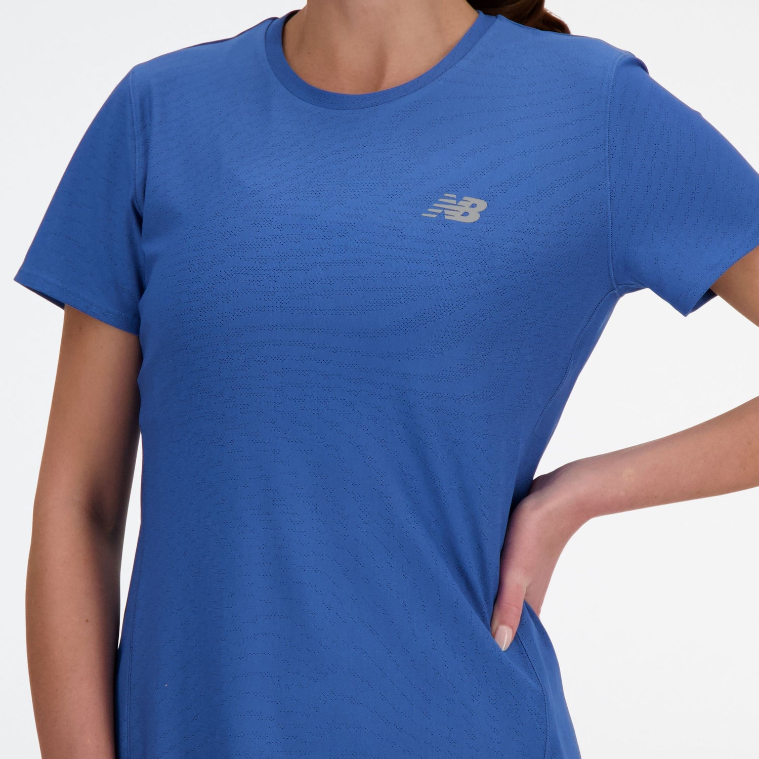W New Balance Jacquard Slim SS