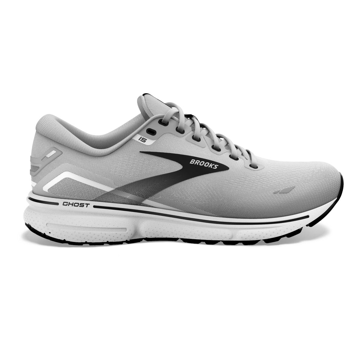 W Brooks Ghost 15 Black/Black/Ebony – Frontrunners Footwear