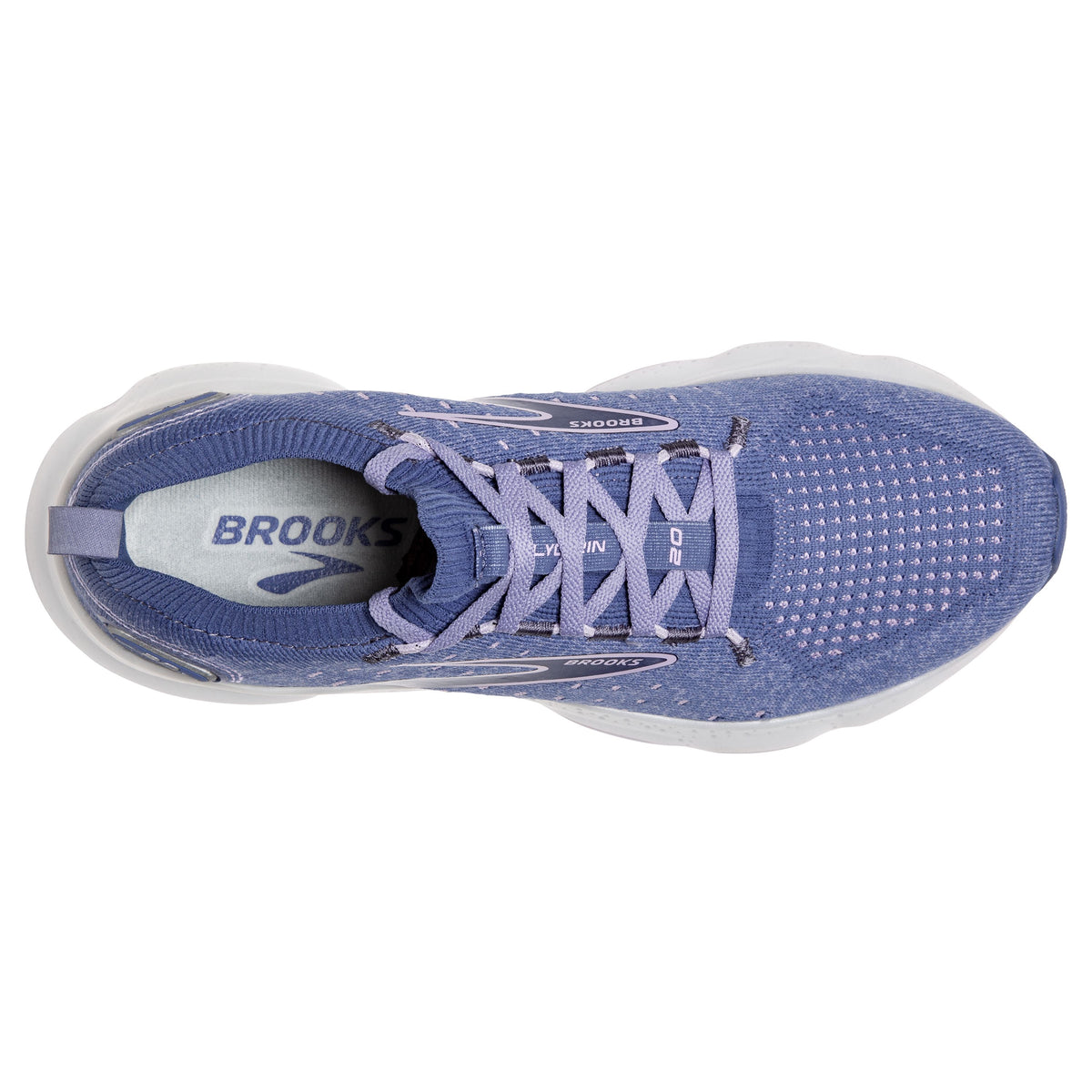 Sapatos Brooks Glycerin GTS 20 Azul Preto Cinza AW23