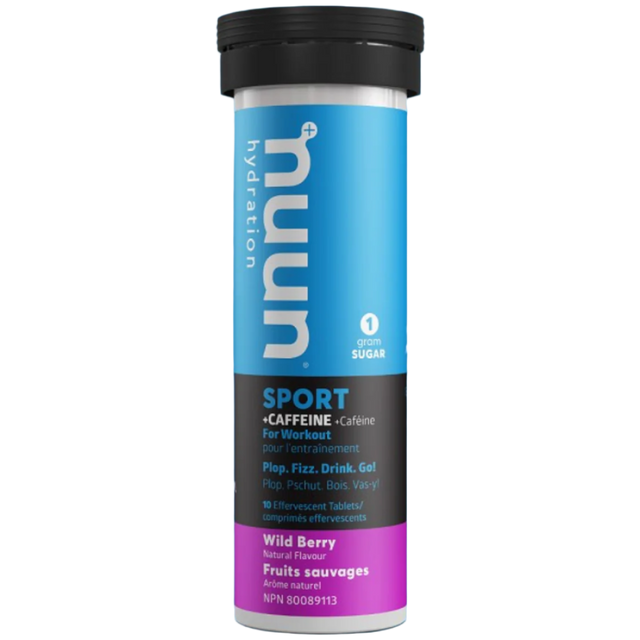 Nuun Sport With Caffeine, Wild Berry