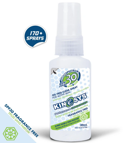 Kinesys SPF30 Sunscreen - 30 mL, Fragrance Free