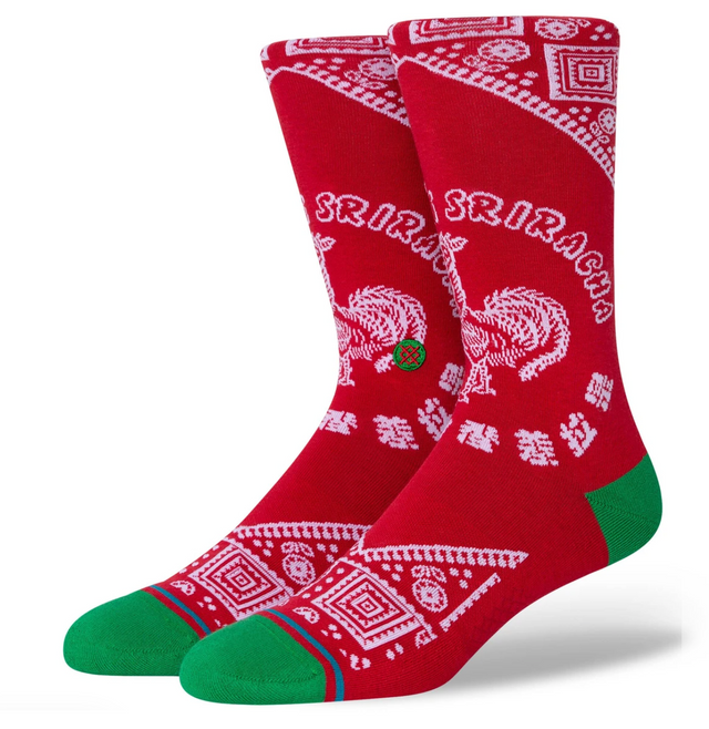 Stance Life Brand: 'Sriracha' Crew Sock