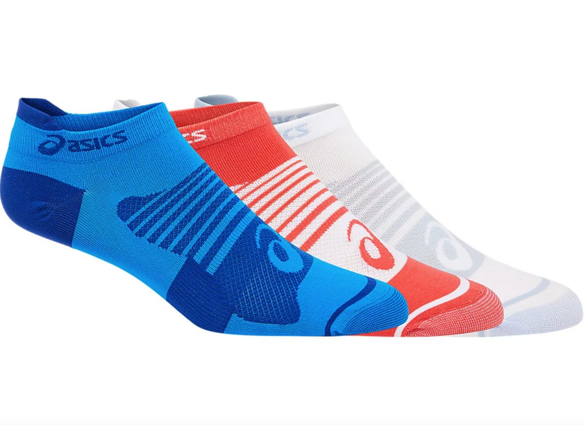 W Asics Quick Lyte Plus 3 Pack Socks Frontrunners Footwear
