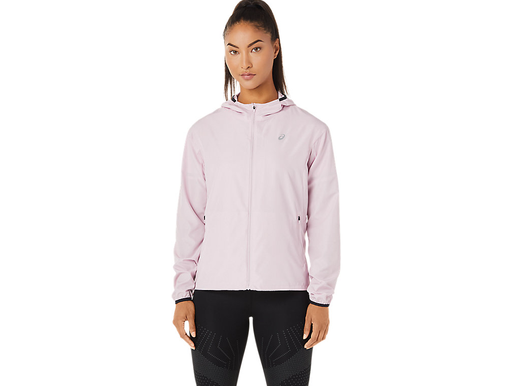 Pink on sale running jacket