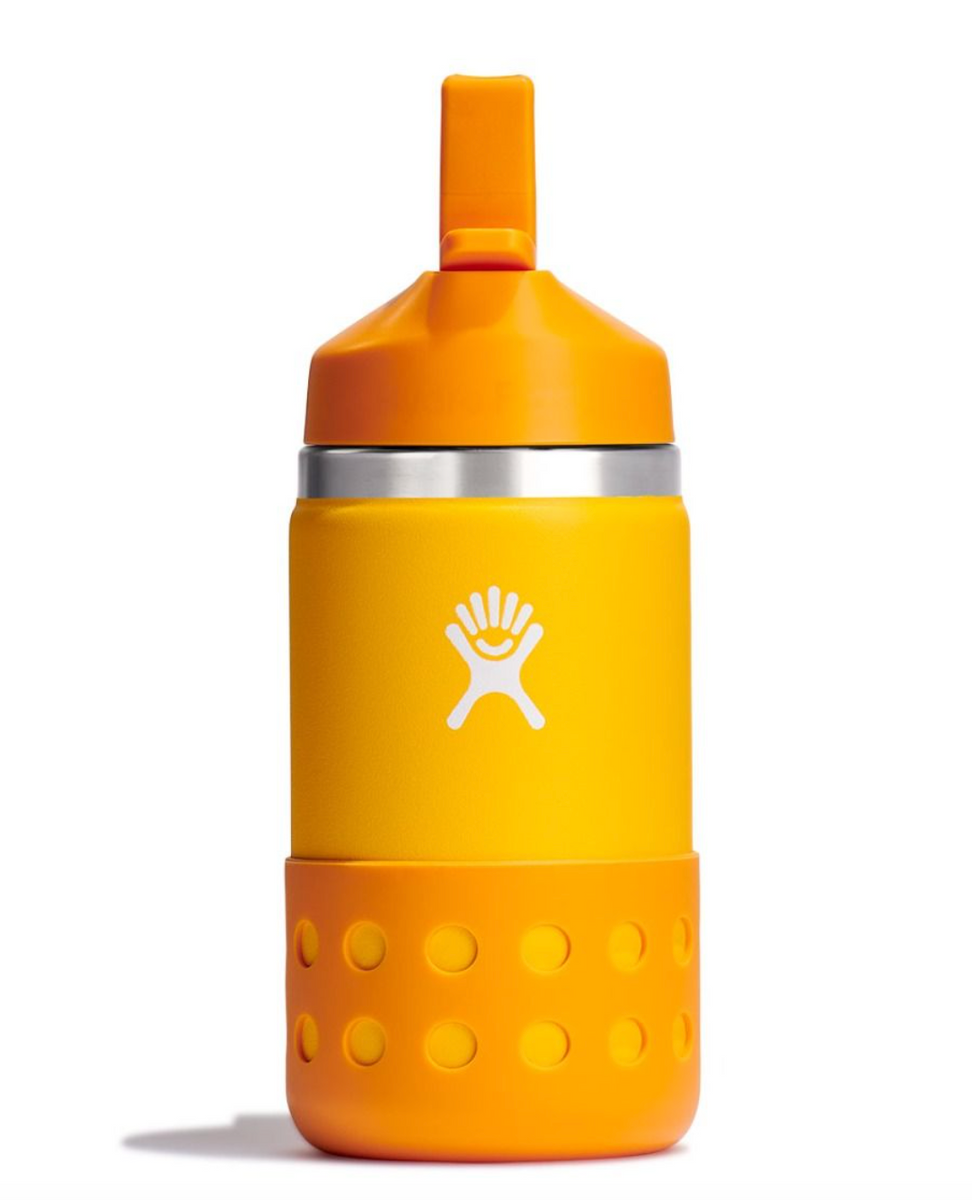 Hydro Flask 12oz Kids Wide Mouth Straw Lid Boot Frontrunners