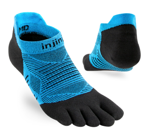 Injinji Run Lightweight No-Show Socks