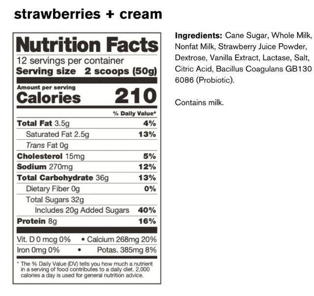 Skratch Sport Recovery Drink Mix Strawberries + Cream 600g
