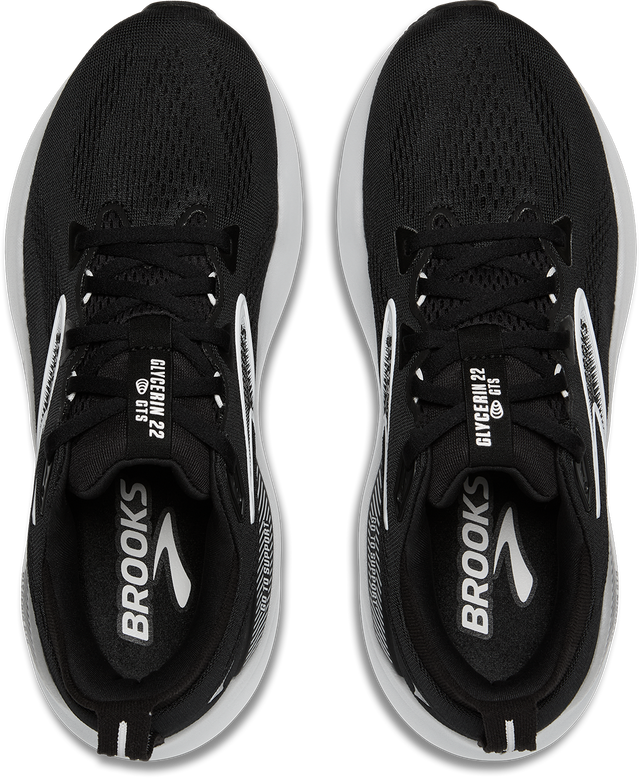 M Brooks Glycerin GTS 22 Black/Grey/White