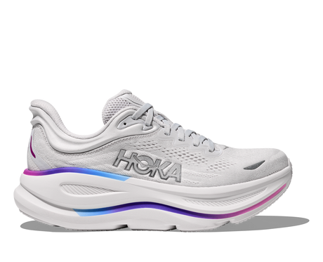 W Hoka Bondi 9 Cosmic Grey White