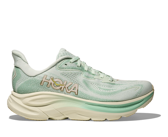 W Hoka Clifton 10 Sea Glass Jadeite