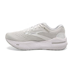 W Brooks Ghost Max White/Oyster/Metallic Silver