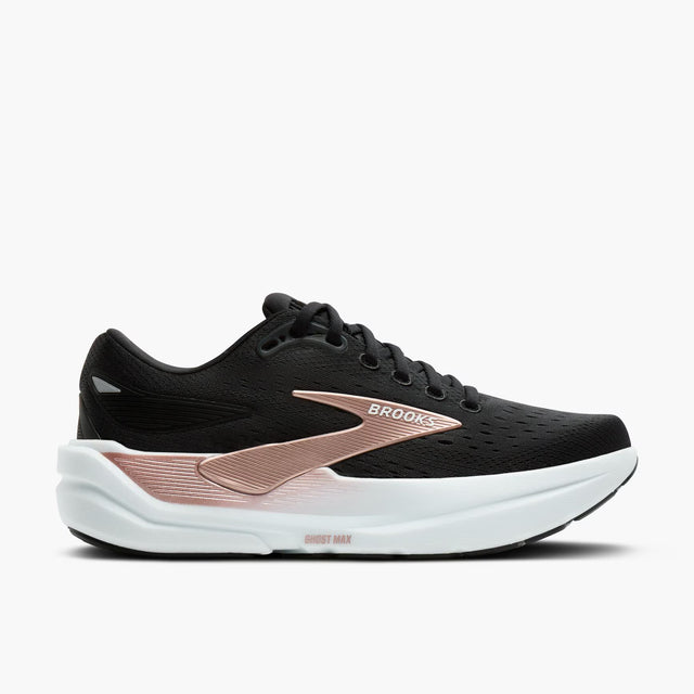 W Brooks Ghost Max 3 Black/Black/Rose Gold