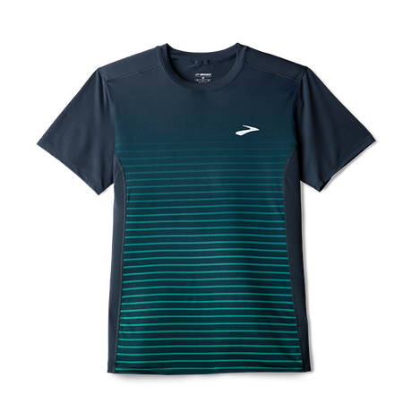 M Brooks Atmosphere Short Sleeve Setting Stripe