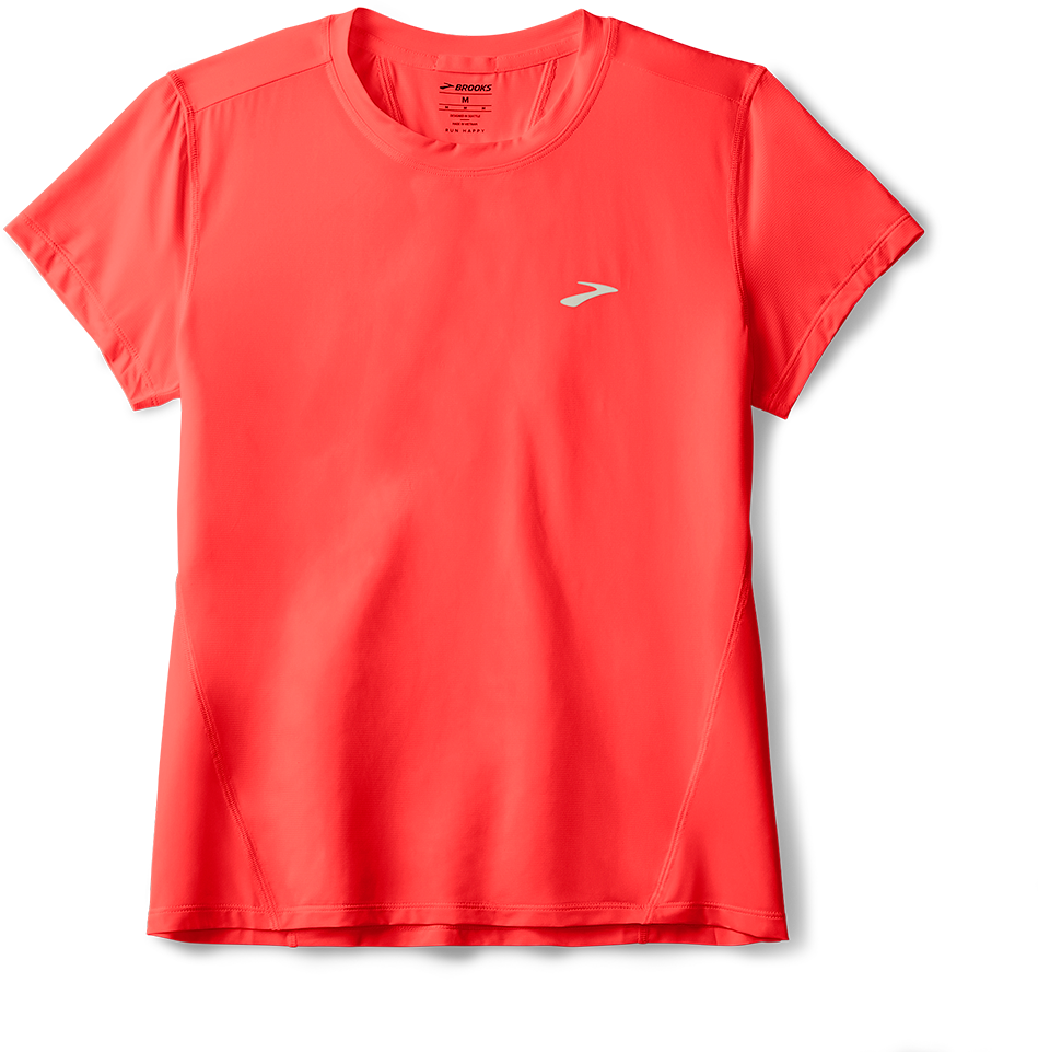 W Brooks Sprint Free Short Sleeve 3.0 Neo Cayenne