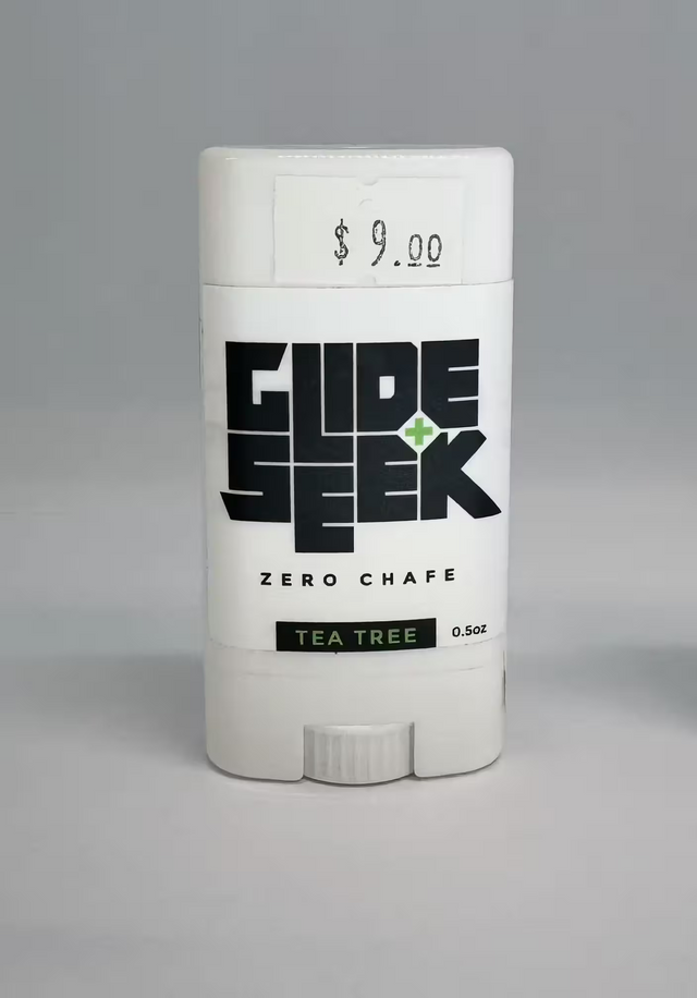 Glide + Seek Zero Chafe - Tea Tree 0.5oz