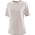 W Salomon Shakeout Core Short Sleeve Shirt Etherea