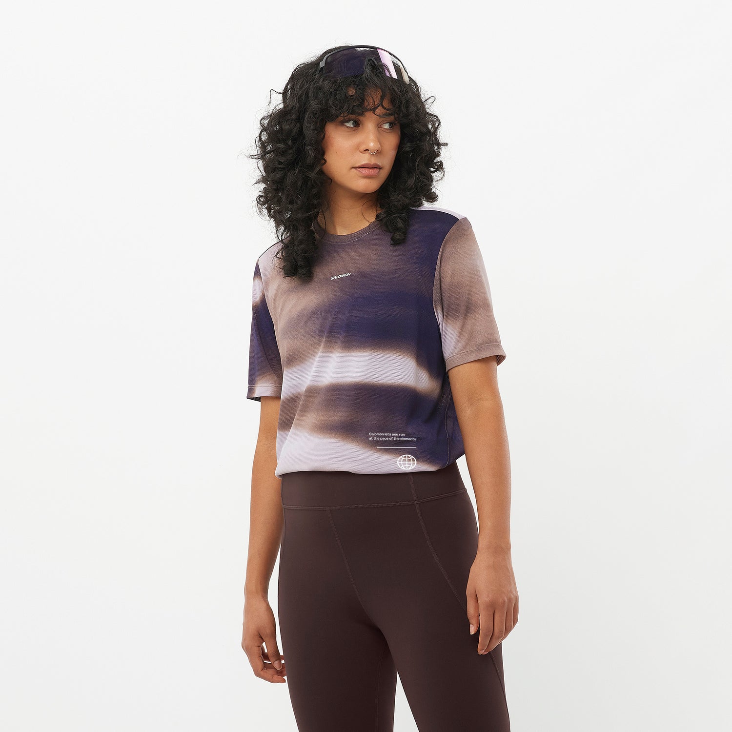 W Salomon SHKout CORE SS Tee GFX