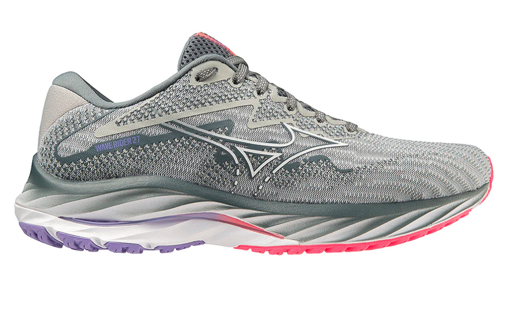 Mizuno Wave Rider 27 Women s Pearl Blue White D 7.5