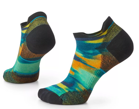 W Smartwool Run TC Low Ankle Brushed Print