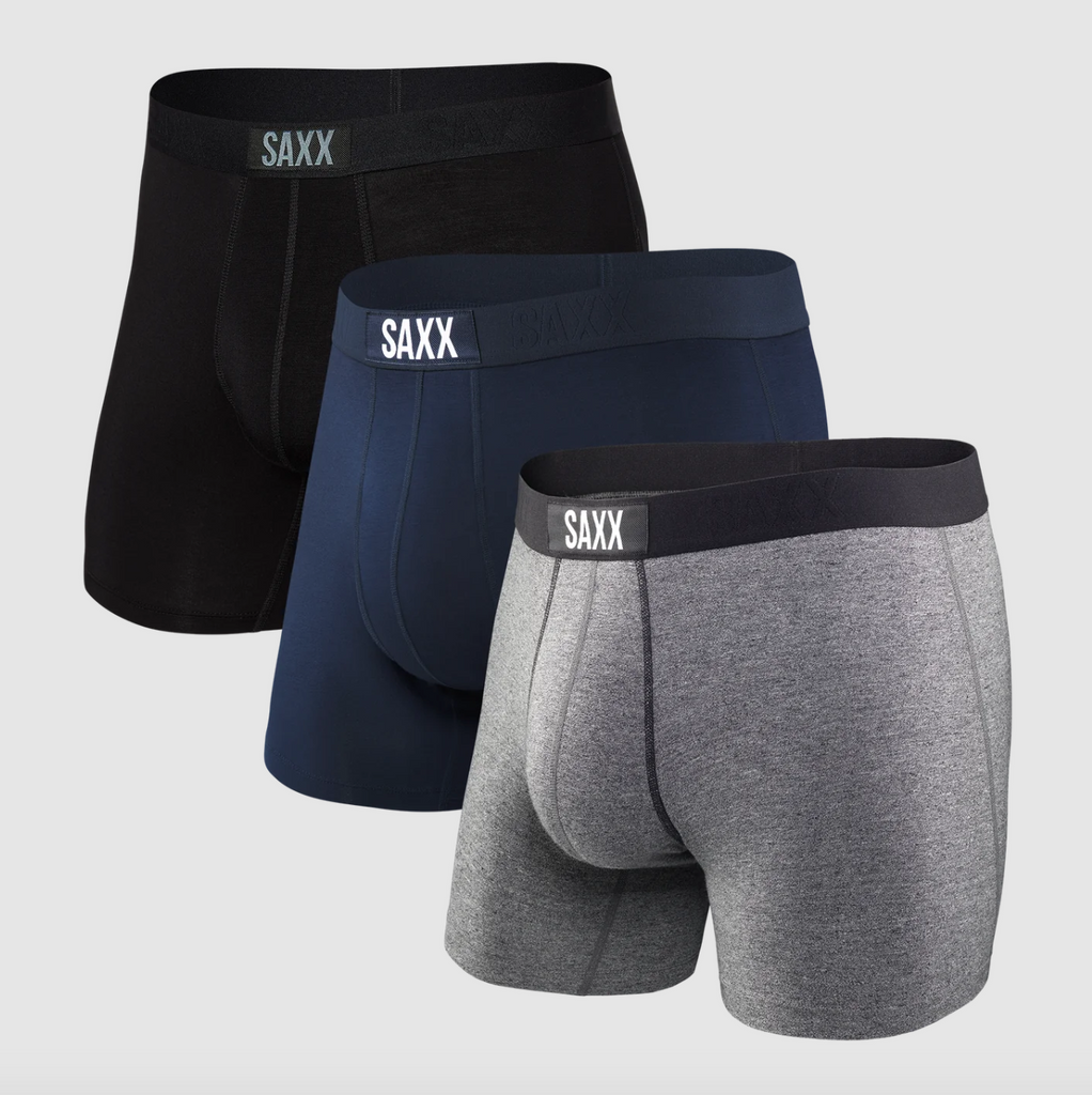 Saxx Men's Underwear -Sport MESH Boxer Briefs with Built-in Pouch