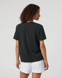 Women's Vuori Feather Tee washed black 