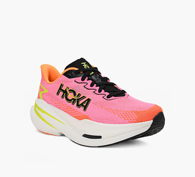 Womens Hoka Mach X 3 Neon Rose