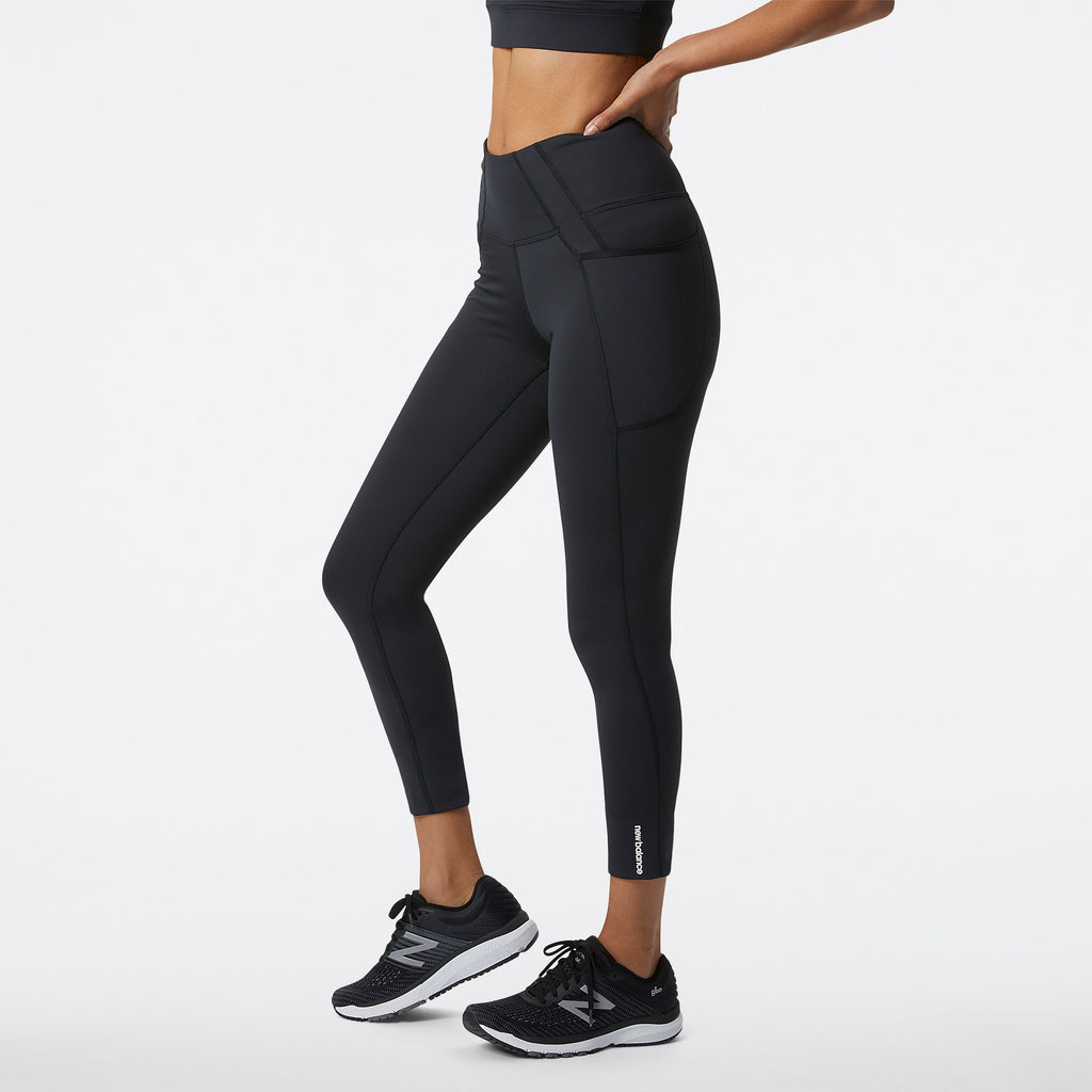 NB Sport High-Rise Leggings with Placement Logo Print